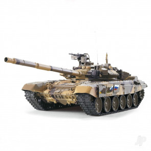 1:16 Russian T-90 RTR RC Model Tank w/Smoke, Sound & Shoots