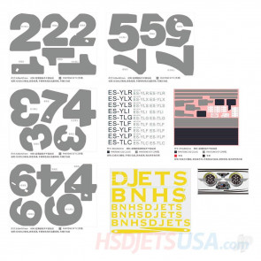 HSD Jets Decals (for L-39 BNH)