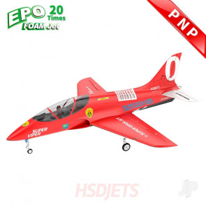 HSD Jets Super Viper Gas Turbine RC Jet PNP (no Tx/Rx/Turb/Bat) w/Smoke – Red