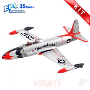HSD Jets Lockheed T-33 Shooting Star EDF Brushless Ducted Fan RC Jet Kit