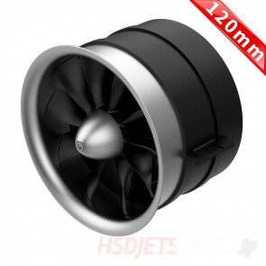 HSD Jets S-EDF 120mm Half Metal Electric Ducted Fan & Brushless Motor