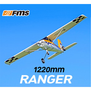 FMS Ranger 1220 EP V2 RTF RC Plane no Floats