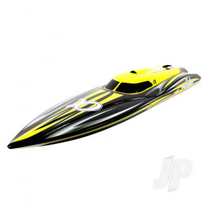 Joysway Alpha Brushless Boat 2.4GHz (Yellow) ARTR Electric RC Boat