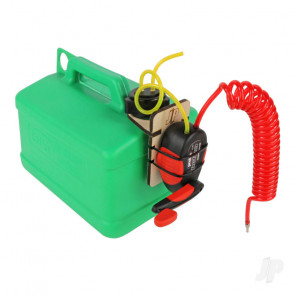 JP Fuel Caddy Fueling System (Green Petrol) 5 Litres For RC Model Plane