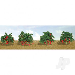 JTT 95577 Strawberry, O-Scale, (8 pack) For Scenic Diorama Model Trains