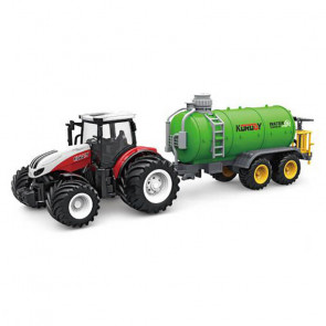 Korody RC 1:24 Tractor & Sprinkler w/ Working lights & tank!