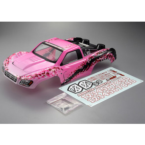 Killerbody RC Car Short Course Truck Finished Body Lady Flower Pattern