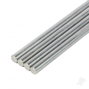K&S 7140 Round Stainless Steel Rod 1/4" x 36" (1 pcs)