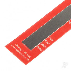 K&S 8281 Aluminium Strip Sheet Plate Flat Bar 1/2" x 12" x .016" (1 pcs)