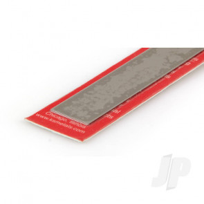 K&S 87165 Stainless Steel Sheet Plate Flat Bar 3/4" x 12" x .023"/24ga. (1 pcs)