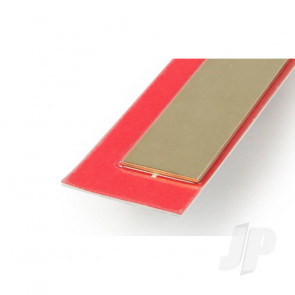K&S 9842 Brass Strip Sheet Plate Flat Bar 18mm x 300mm x .5mm (3 pcs)