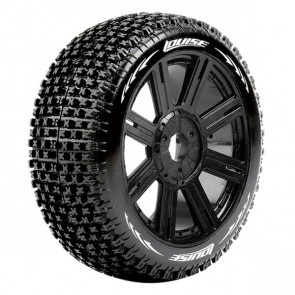 Louise RC B-Pirate 1/8 Super Soft (17mm Hex) Wheels & Tyres (Pair)
