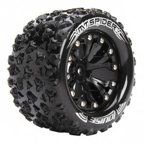 Louise RC MT-Spider 1/10 Soft (14mm Hex) Arrma Granite Wheels & Tyres (Pair)