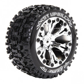 Louise RC ST-Uphill 1/10 Soft 0 ET EP Stampede 2 Wheels & Tyres (Pair)