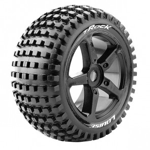 Louise RC T-Rock 1/8 Soft 0 ET Wheels & Tyres (Pair)