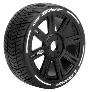 Louise RC GT-Shiv 1/8 Soft (17mm Hex) Wheels & Tyres (Pair)