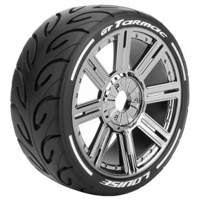 Louise RC GT-Tarmac 1/8 Soft (17mm Hex) Wheels & Tyres (Pair)