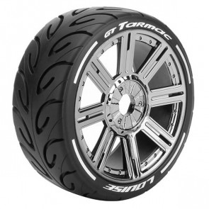 Louise RC GT-Tarmac 1/8 Super Soft (17mm Hex) Wheels & Tyres (Pair)