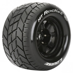 Louise RC MT-Rocket 1/8 Sport 0 ET (17mm Hex) E-Revo Wheels & Tyres (Pair)