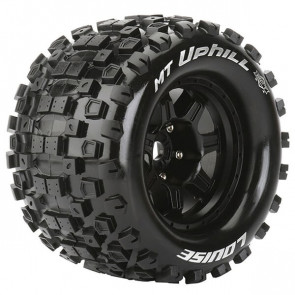 Louise RC MT-Uphill 1/8 Sport 0 ET (17mm Hex) E-Revo Wheels & Tyres (Pair)
