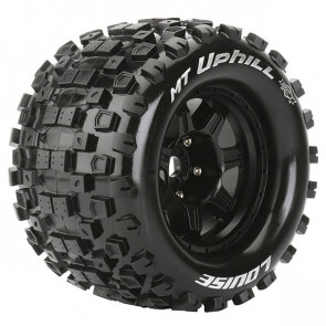 Louise RC MT-Uphill 1/8 Sport 1/2 ET (17mm Hex) E-R Wheels & Tyres (Pair)