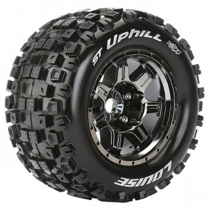 Louise RC ST-Uphill 1/8 Sport 1/2 ET (17mm Hex) Wheels & Tyres (Pair)