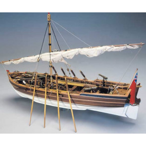Panart Armed Pinnace "Lancia Armata" 1803 Wooden Ship Kit Scale 1:16