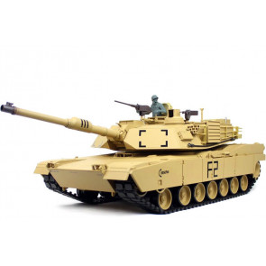 Henglong 1:16 US M1A2 Abrams with Infrared Battle System (2.4GHz + Shooter + Smoke + Sound) 