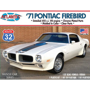 Atlantis Models 1:32 1971 Pontiac Trans Am Firebird Car Plastic Model Kit