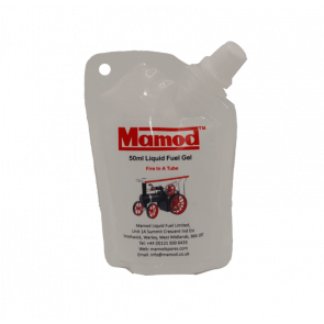 Safe, Non-Toxic, Gel Fuel for use in Mamod or Wilesco Steam Engines - 50ml Pouch