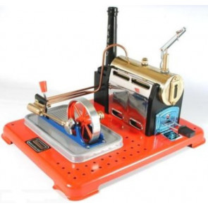 Mamod SP4 Stationary Live Steam Engine, Ready Built, Powerful and Compact - Great Fun