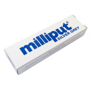 Milliput Silver Grey Epoxy Putty Filler Adhesive (113.4g) For Sculpting Models Repair