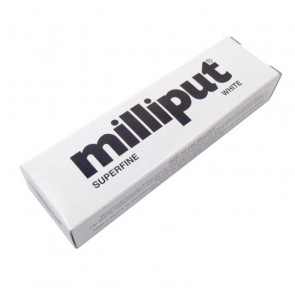 Milliput White Superfine Epoxy Putty Filler Adhesive (113.4g) For Sculpting Models Repair