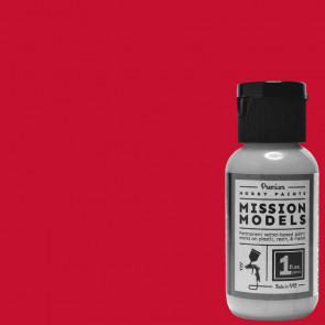 Mission Models Red (1oz) Acrylic Airbrush Paint