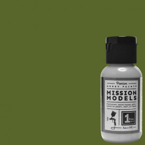 Mission Models Olivegrun RAL 6003 (1oz) Acrylic Airbrush Paint