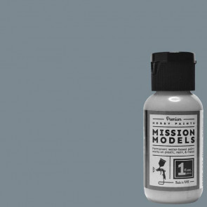 Mission Models British Light Silver Grey RAL 7001 (1oz) Acrylic Airbrush Paint