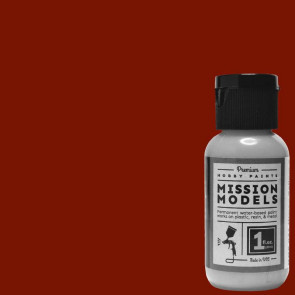 Mission Models Hull Red Anti Fouling (1oz) Acrylic Airbrush Paint