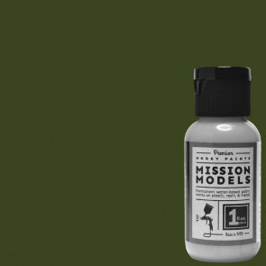 Mission Models IDF Green ( Merkava Modern AFV ) (1oz) Acrylic Airbrush Paint