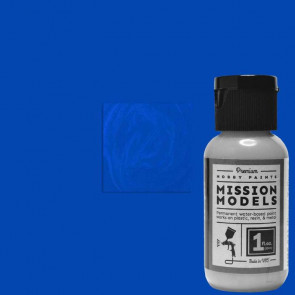 Mission Models Pearl Deep Blue (1oz) Acrylic Airbrush Paint