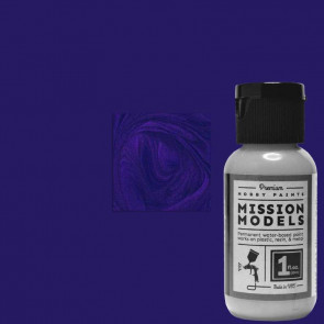 Mission Models Iridescent Plum Purple (1oz) Acrylic Airbrush Paint