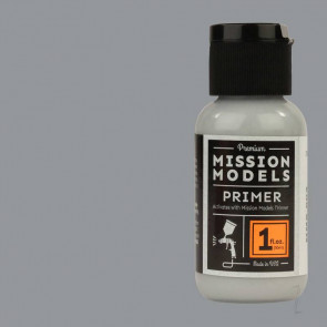 Mission Models Grey Primer (1oz) Acrylic Airbrush Paint