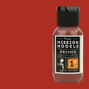 Mission Models Red Oxide Primer (1oz) Acrylic Airbrush Paint