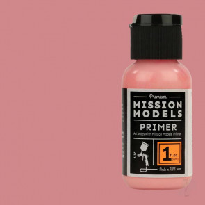 Mission Models Pink Primer (1oz) Acrylic Airbrush Paint