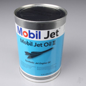Mobil Jet Oil II, Gas Turbine Lubricant, Can 1QT (946ml)