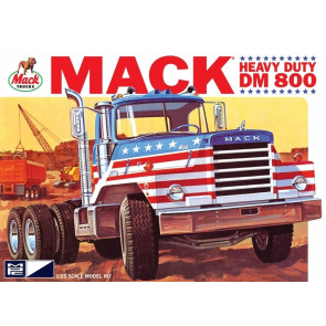 Mack DM800 Semi Tractor Truck 1:25 Scale MPC Highly Detailed Plastic Kit 