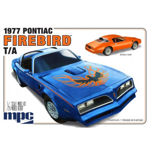 1977 Pontiac Firebird T/A 1:25 Scale MPC Detailed Plastic Car Kit 