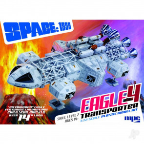 MPC 1:72 14" Space:1999 Eagle 4 featuring Lab Pod & Spine Booster Plastic Kit