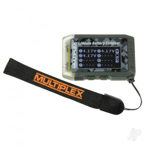 Multiplex Lithium Battery Checker + Modelfinder
