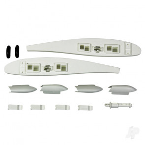 Multiplex Set of Plastic Parts (Fuselage + Tailplane)