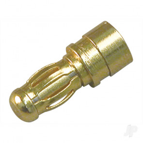 Multiplex Gold connector 2mm 3pcs (male)